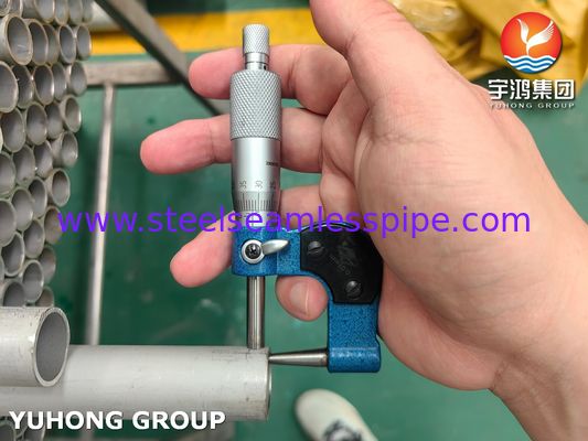 ASME SA213 TP304 S30400 Χοντρό σωλήνα από ανοξείδωτο χάλυβα για λέβητα