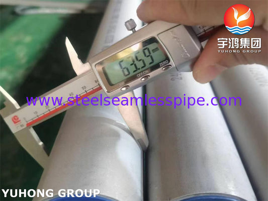 ASME SA213 TP347 S34700 Ανοξείδωτος Χάλυβας Σωλήνας Χωρίς Ραφή για Συμπυκνωτή