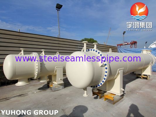 316L Αλλαγματοποιέας θερμότητας με πλωτή κεφαλή τύπου AES ASME τμήμα VIII Div. 1