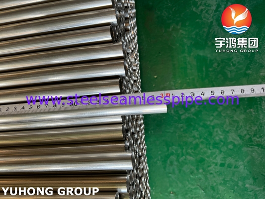 ASTM A249 TP316L Ανοξείδωτος Χάλυβας Συγκολλημένος Σωλήνας Φωτεινής Ανόπτησης Σωλήνας Εναλλάκτη Θερμότητας Υπερθερμαντήρα Λέβητα