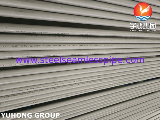Β407 N08810 Incoloy 800H Νικέλιο Σύνθετο Χάλυβα Seamless Tube End Type Plain End Για υπερθερμαντήρες και φούρνους