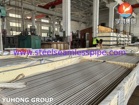 Σωλήνας U ανοξείδωτου χάλυβα ASTM A213 TP304L για εναλλάκτη θερμότητας