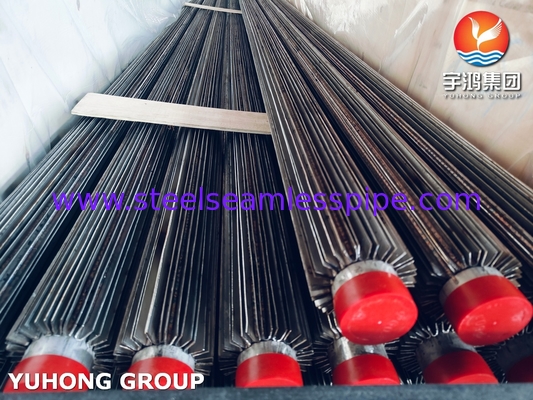 ASTM A213 TP316L Διάμεσος σωλήνας φτερούγων ζεύξης για ψυκτικά συστήματα ψύξης ψυκτικών πετρελαίου