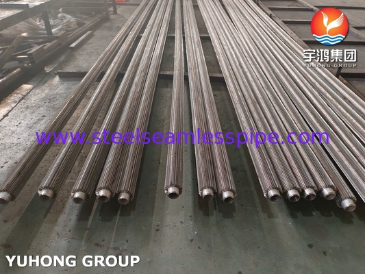 ASTM A213 TP316L Διάμεσος σωλήνας φτερούγων ζεύξης για ψυκτικά συστήματα ψύξης ψυκτικών πετρελαίου