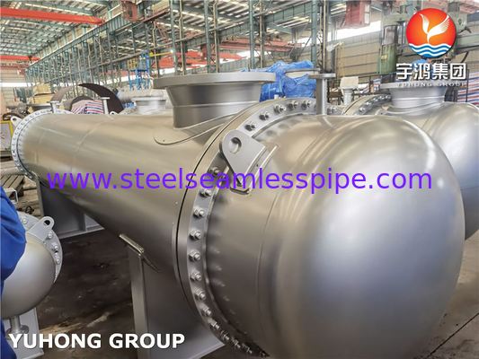 Εναλλάκτης θερμότητας κελύφους και σωλήνων API 660 Πρότυπο TEMA Σφραγίδα ASME U ASME VIII