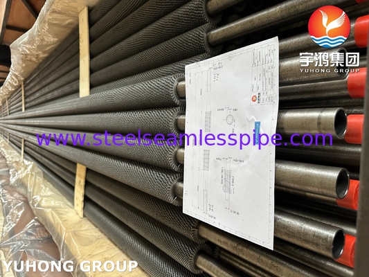 ASTM A213/ ASME SA213 T22 Σωληνωτό Πτερύγιο HFW Οδοντωτό Δύο Θυρών Μπορεί να είναι U Κάμψη Για Γεννήτρια Ατμού Ανάκτησης Θερμότητας