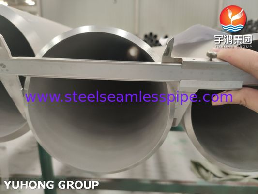 Σωλήνας από ανοξείδωτο χάλυβα διπλής φάσης ASTM A790 S31803 για βιομηχανικά έργα