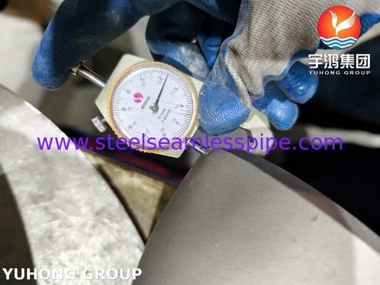 Εξάρτημα από ανοξείδωτο χάλυβα ASTM A403 / ASME SA403 WP321H Seamless 180° Elbow B16.9