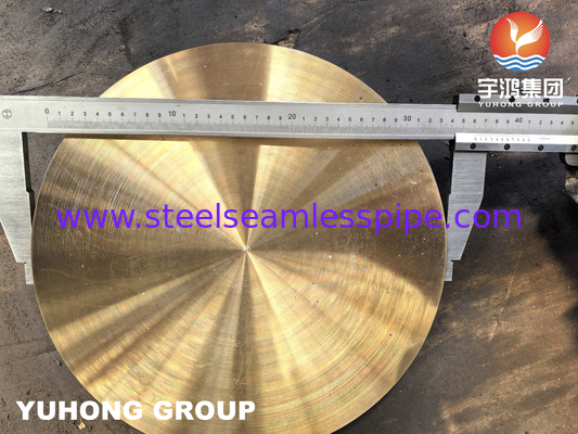 ASTM B171 C46400 Στρατιωτική πλάκα από χαλκό για το τρυπάνι των σωληνώσεων