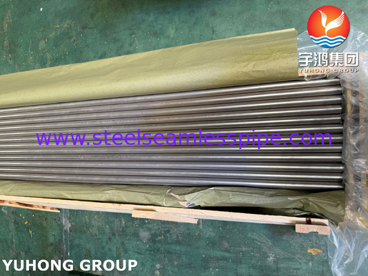 ASTM B111 C71500 Χαλκός Nickel Tube Superior Seawater Dorrosion Resistance για εναλλάκτες θερμότητας