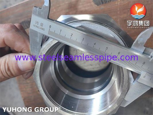 ASTM A182 F316L BSP Ένωση Εξάγωνο Νήμα Πίεσης Σφυρήλατα