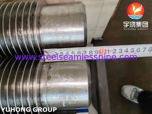 Χάλυβα κράμα αδιάβροχο ASME SA335 P22 HFW Fin Tube με 11-13 CR Fin Strip