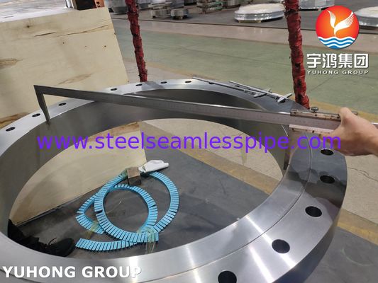 ASME SA350 LF2 CL1 Εξαρτήματα Εναλλάκτη Θερμότητας Πάνω Σώμα Φλάντζα Κάτω Φλάντζα