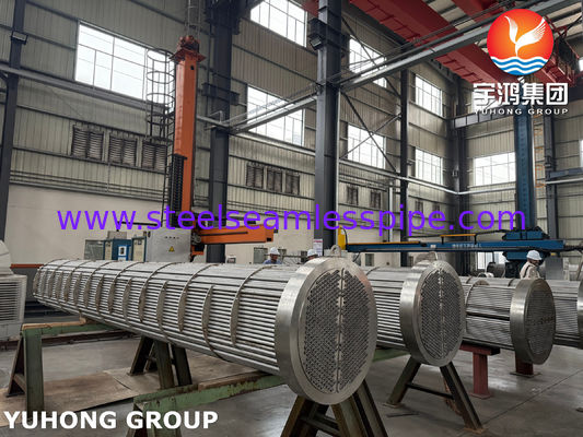 BV Επιθεώρησε SA182 F11 GR.2 Σωληνωτό Πλάκα Κελύφους Και Εναλλάκτη Θερμότητας Τύπου TEMA R Για Βέλτιστη Μεταφορά Θερμότητας