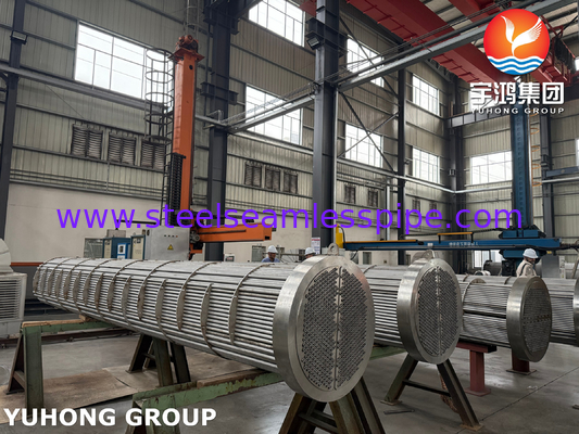 BV Επιθεώρησε SA182 F11 GR.2 Σωληνωτό Πλάκα Κελύφους Και Εναλλάκτη Θερμότητας Τύπου TEMA R Για Βέλτιστη Μεταφορά Θερμότητας