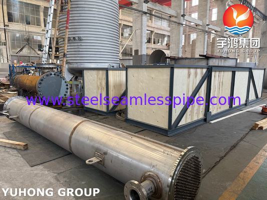 BV Επιθεώρησε SA182 F11 GR.2 Σωληνωτό Πλάκα Κελύφους Και Εναλλάκτη Θερμότητας Τύπου TEMA R Για Βέλτιστη Μεταφορά Θερμότητας