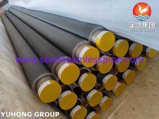 ASTM A376 TP347H στερεό σπειροειδές σωλήνα υψηλής συχνότητας συγκόλλησης HFW Fin Tube με 11Cr