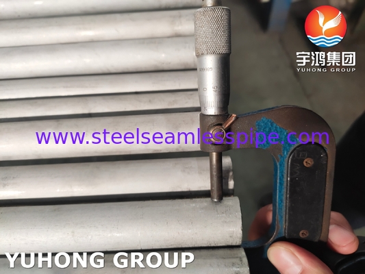 ASTM A789 UNS S31803 1.4462 Σωλήνας από ανοξείδωτο χάλυβα Duplex χωρίς ραφή και συγκολλημένος