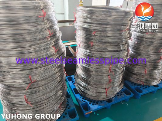 SUS304 Σπειροειδής Ιατρικός Σωλήνας Τριχοειδούς από Ανοξείδωτο Χάλυβα για Σωλήνες Βελόνας Έγχυσης ISO9626