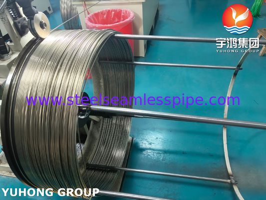 SUS304 Σπειροειδής Ιατρικός Σωλήνας Τριχοειδούς από Ανοξείδωτο Χάλυβα για Σωλήνες Βελόνας Έγχυσης ISO9626