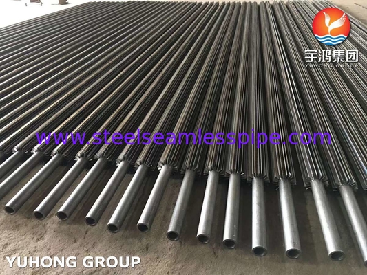 ASTM SA210 Gr A1 Διαμήκης Σωλήνας με Πτερύγια με Πτερύγιο από Ανθρακούχο Χάλυβα για Εναλλάκτη Θερμότητας