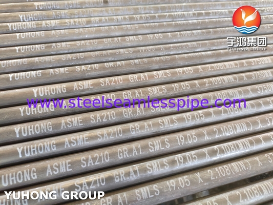 ASTM A210 / ASME SA210 Gr A1 Σωλήνες από μέσο άνθρακα χωρίς συγκόλληση