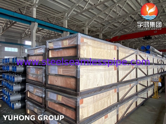 ASTM A312 TP347H Σωλήνας με πτερύγια υψηλής συχνότητας για συγκόλληση για προθερμαντήρες αέρα κλιβάνων