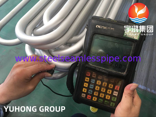 ASTM B444 Κράμα 625 Σωλήνες U-Bend Προσαρμοσμένα Μεγέθη για Συμπυκνωτές Συστήματα Πετρελαίου και Φυσικού Αερίου Offshore