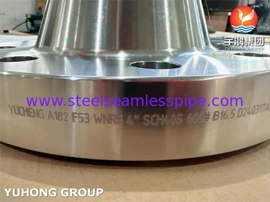 Φλάντζες ASTM A182 F53 UNS S32750 WNRF ASME B16.5 Class 150-2500