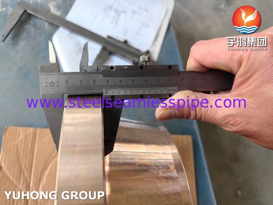 Φλάντζα από κράμα χαλκού-νικελίου ASTM B283 C70620 για θαλάσσιες εφαρμογές