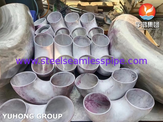 ASTM B366 N08810 Εξάρτημα σωλήνα καμπύλης 180° από κράμα νικελίου για υψηλή θερμοκρασία