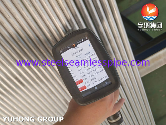 ASTM A790 S32750 Σωλήνας από ανοξείδωτο χάλυβα Duplex χωρίς ραφή για αγωγούς και σταθμούς παραγωγής ενέργειας