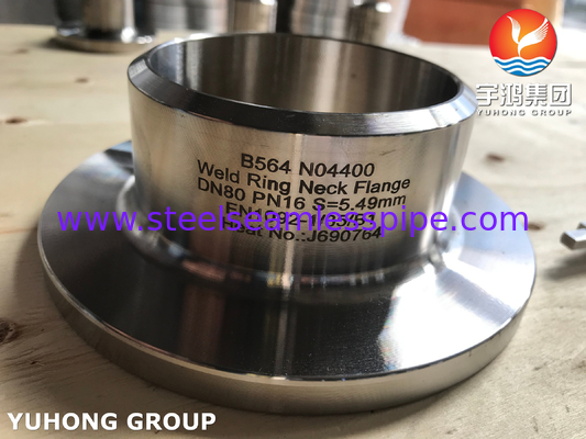 N04400 WNRF Flanges Αρμόδιες με την ASTM B564 υψηλής απόδοσης αδιάβρωστες φλάντζες