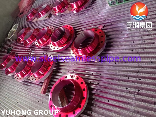 1/2" έως 24" ASTM A182 F51 WNRF Flanges Κλάση 150-2500 Ανθεκτικός στη διάβρωση διπλός χάλυβας
