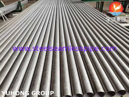 ASTM A312 TP316L Χάλυβα από ανοξείδωτο χάλυβα Χωρίς ραφές σωλήνες με υδροστατική και υπερηχητική δοκιμή ρεύματος Eddy για πετροχημικές εφαρμογές