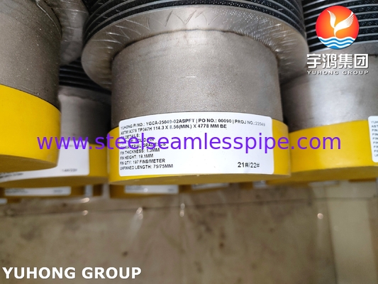 TP347H High Frequency Welded Fin Tube, High Temperature And Corrosion Resistance, Applicable For Utility Boiler