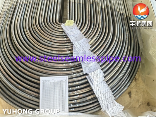 ASME SA179 Σωλήνας κάμψης άνθρακα από χάλυβα U για χρήση σε ανταλλακτές θερμότητας λέβητα