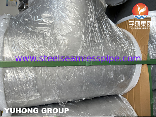 Διπλό κράμα χάλυβα ίση Tee, A815 S32750 / SAF 2507 Butt-Weld Fitting, σύστημα αφαλάτωσης θαλασσινού νερού