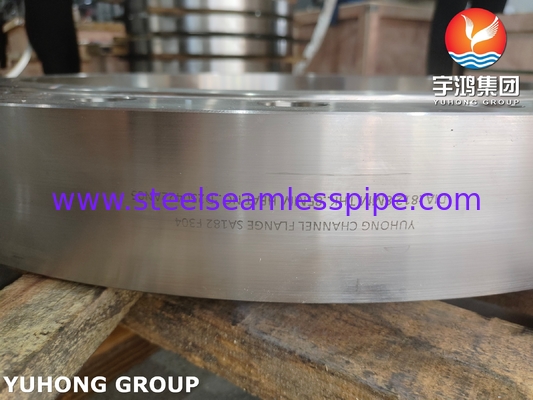 Φλάντζες εναλλάκτη θερμότητας ASTM A182 / ASME SA-182 F304 με υψηλό σημείο τήξης για εφαρμογές υψηλής θερμοκρασίας