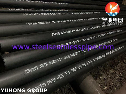 ASTM A335 P11 Σωλήνας από χάλυβα κραματοποιημένο φερριτικό χωρίς ραφή για υπηρεσία υψηλής θερμοκρασίας