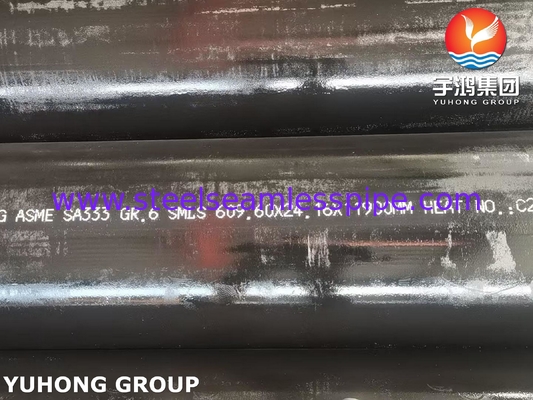 ASME SA333 Τύπος από ανθρακικό χάλυβα χωρίς συγκόλληση κλάσης 6 για χαμηλή θερμοκρασία