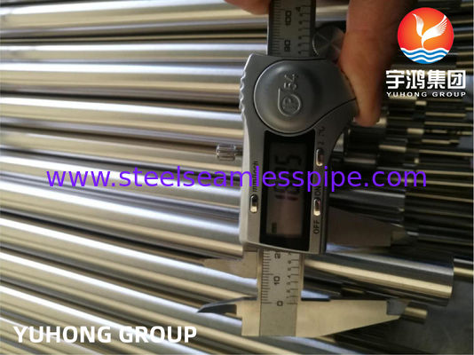 ASME SA213 TP321 Λαμπρός Σωλήνας BA Για Υψηλές Θερμοκρασίες Στις Βιομηχανίες Τροφίμων