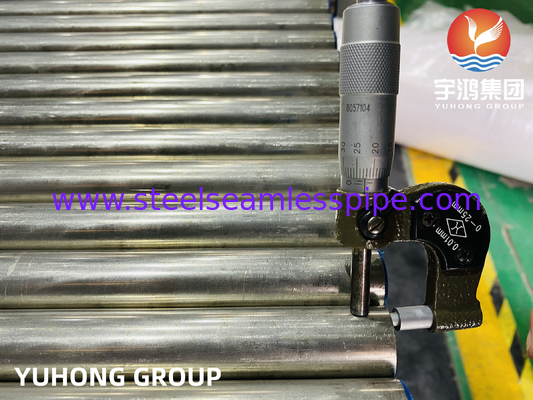 ASTM B167 UNS N06600 Σωλήνας από κράμα νικελίου χωρίς ραφή Inconel 600 Σωλήνας εναλλάκτη θερμότητας