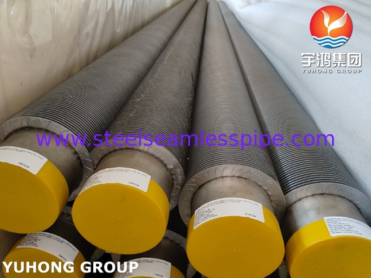 ASTM A376 TP347H HFW Στερεό σωλήνα με πτερύγια για εναλλάκτες θερμότητας