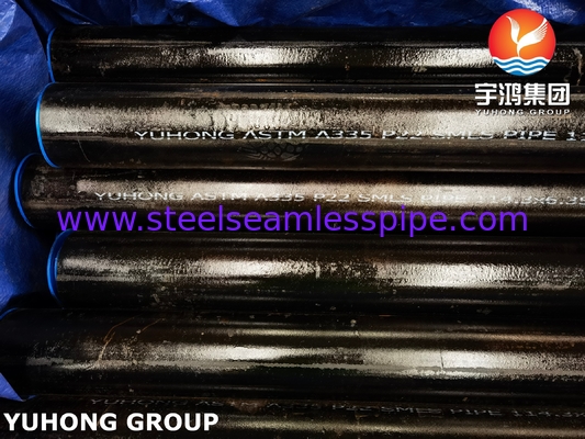 ASTM A335 P22 Σωλήνας από κράμα χάλυβα χωρίς ραφή για χρήση σε υψηλές θερμοκρασίες