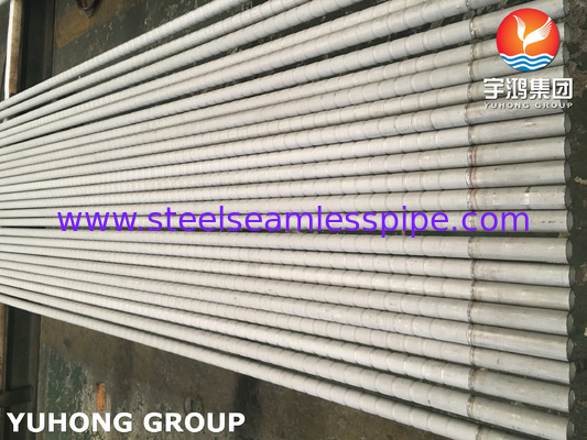 TP304 / TP304L TP316 / TP316L Σωληνωτά Πτερύγια από ανοξείδωτο χάλυβα για εναλλάκτες θερμότητας