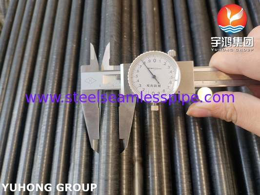 Carbon Steel Tube A333 GR.1 Low Fin Tube For Evaporators and Chillers