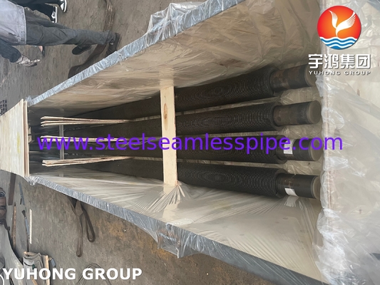 ASTM A335 GR.P9 Alloy Steel Finned Tube For Heat Exchanger