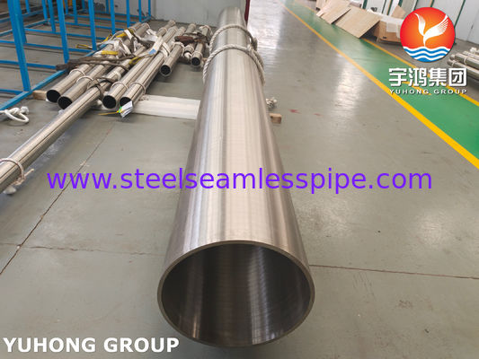 ASME SB163 N04400 Μονέλ 400 Νικέλιο Συμπιεστήρας και σωλήνα ανταλλακτικού θερμότητας