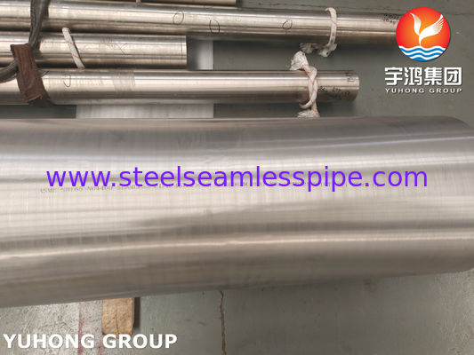 ASME SB163 N04400 Μονέλ 400 Νικέλιο Συμπιεστήρας και σωλήνα ανταλλακτικού θερμότητας